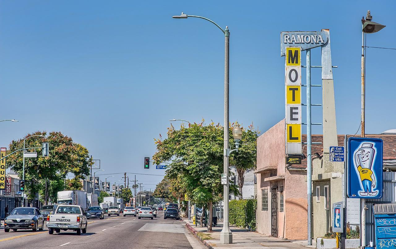 Ramona Motel Los Angeles Buitenkant foto