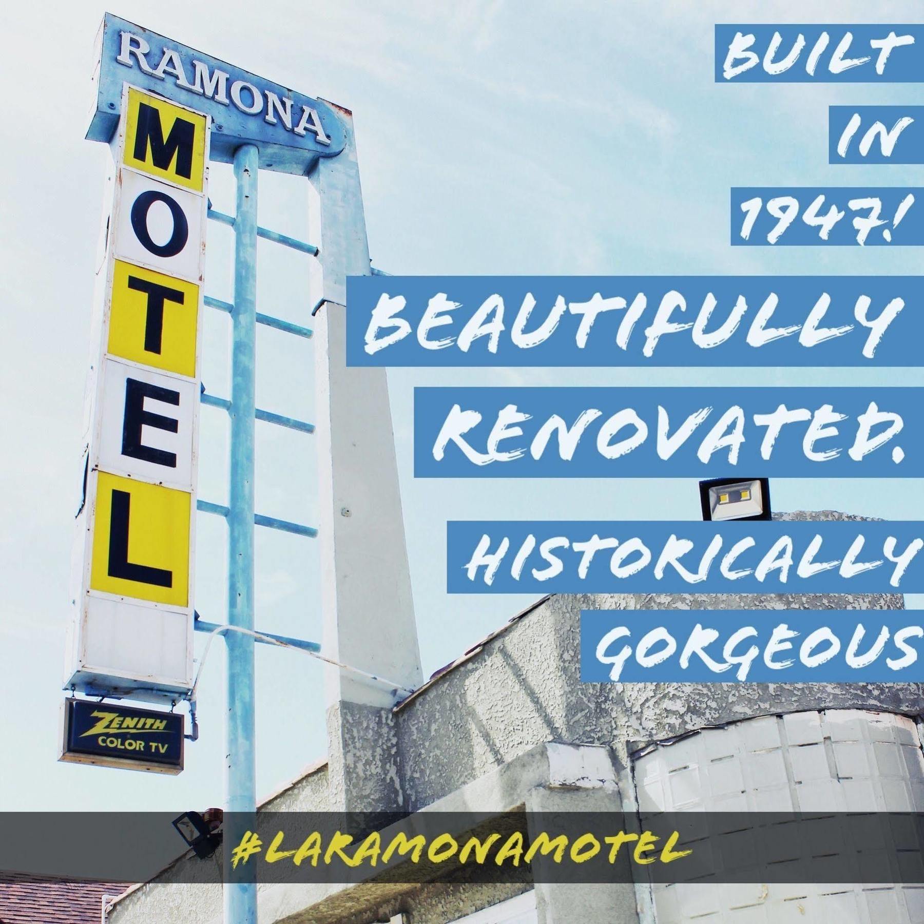 Ramona Motel Los Angeles Buitenkant foto